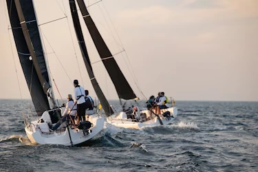 Sailing Yachts with Black Sails