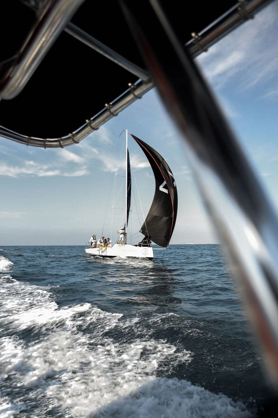 Sailing Yachts with Black Sails